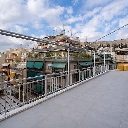 Athens Hideout Apt, Big Rooftop With City View Daire Dış mekan fotoğraf