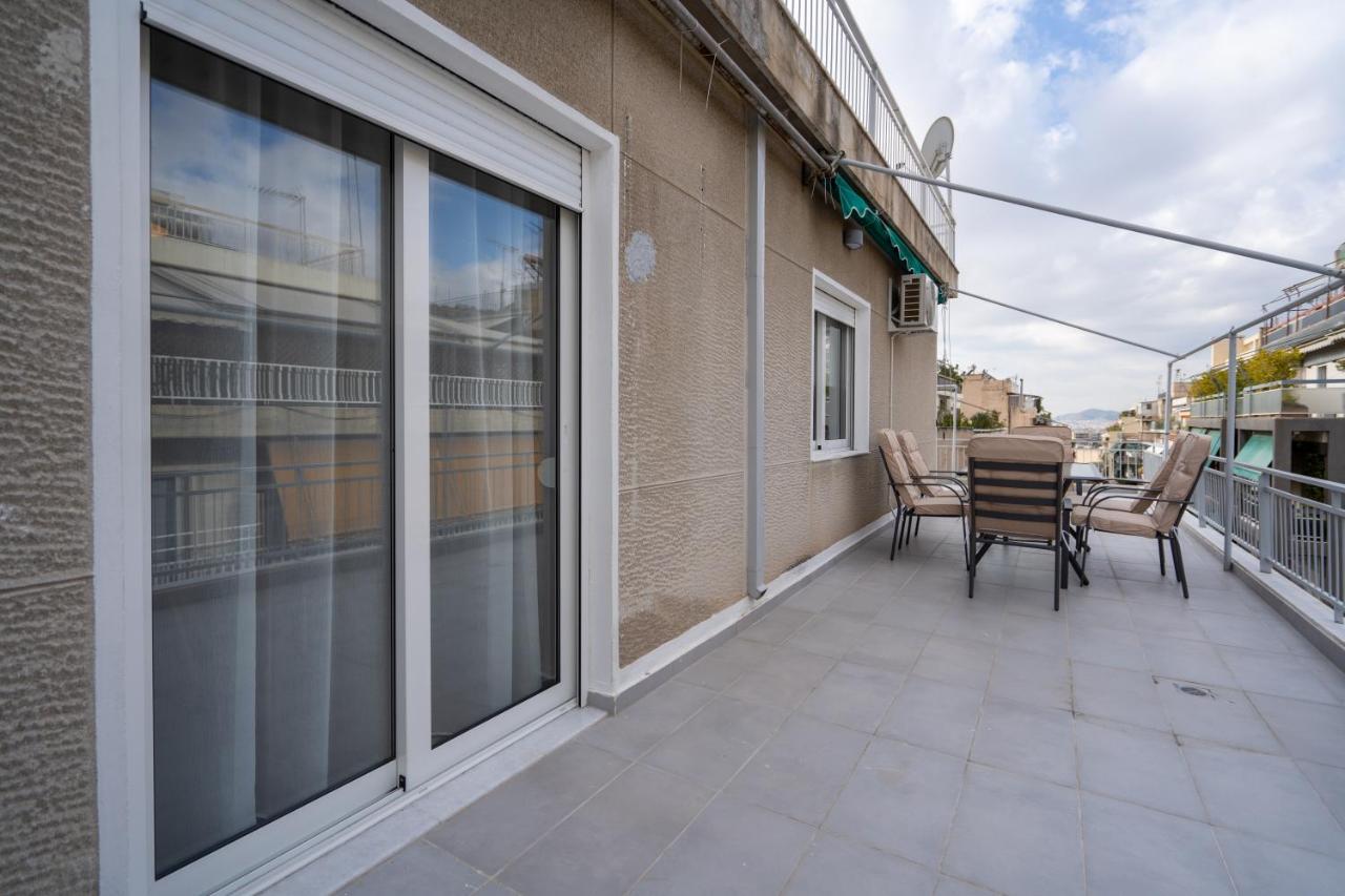 Athens Hideout Apt, Big Rooftop With City View Daire Dış mekan fotoğraf