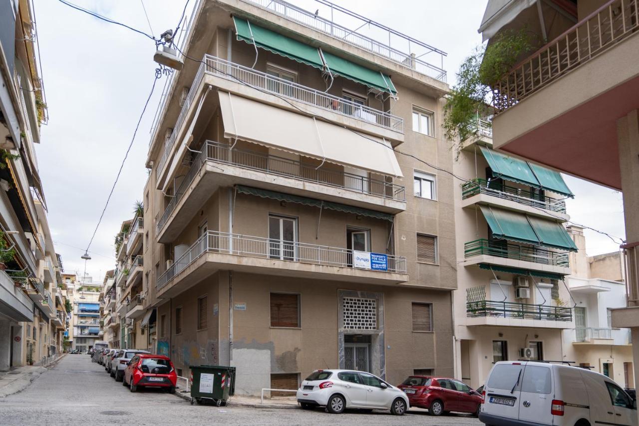Athens Hideout Apt, Big Rooftop With City View Daire Dış mekan fotoğraf